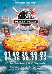 PLAZA PIZZA pizzeria claye souilly, Claye-Souilly - Horaires d'ouverture