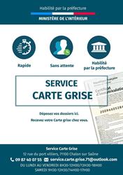CARTE GRISE CHALON SUR SAÔNE, Chalon-sur-Saône - Horaires d'ouverture