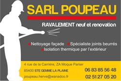 Poupeau Ravalement, Sainte-Gemme-la-Plaine - Horaires d'ouverture