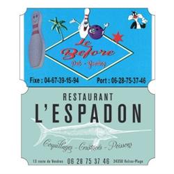 Restaurant l'Espadon, Valras-Plage - Horaires d'ouverture