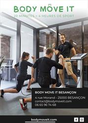 BODY MOVE IT BESANCON ELECTROSTIMULATION, Besançon - Horaires d'ouverture