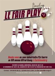 LE FAIR PLAY ( Bowling ), Castelnaudary - Horaires d'ouverture