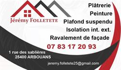 Folletete Jérémy, Arbouans - Horaires d'ouverture