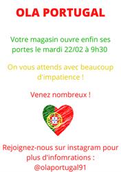 Ola Portugal, Morigny-Champigny - Horaires d'ouverture