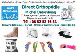 DIRECT ORTHOPEDIE CABESTAING MICHEL, Vidauban - Horaires d'ouverture