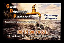 Gwen Dépannage Plomberie, Le Conquet - Horaires d'ouverture