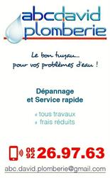 Abc david plomberie, Saint-Louis - Horaires d'ouverture