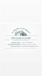 La Belle Combe, Foncine-le-Haut - Horaires d'ouverture