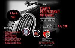 Clean'k nettoyage automobile, Vienne - Horaires d'ouverture