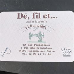Dé, fil et., Maisdon-sur-Sèvre - Horaires d'ouverture