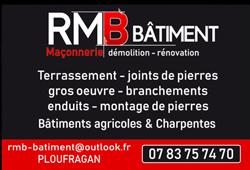 Maçonnerie terrassement RMB Bâtiment, Ploufragan - Horaires d'ouverture