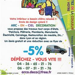 Arc-en-Ciel Décoration, Caluire-et-Cuire - Horaires d'ouverture