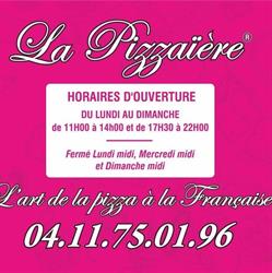 La Pizzaïère, Montpellier - Horaires d'ouverture