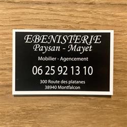 EBENISTERIE PAYSAN-MAYET, Montfalcon - Horaires d'ouverture