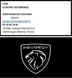 Le Nôtre Automobile Réparateur agréé Peugeot Anciennement garage Le Notre, Gujan-Mestras - Horaires d'ouverture
