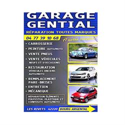 GARAGE GENTIAL, Bourg-Argental - Horaires d'ouverture