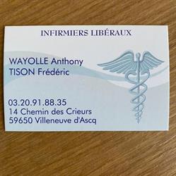 Infirmier Wayolle Anthony, Villeneuve-d'Ascq - Horaires d'ouverture