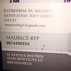 MAURICE BTP, Montigny-le-Bretonneux - Horaires d'ouverture