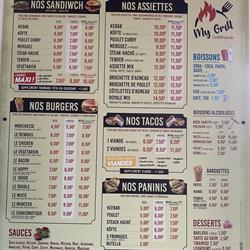 My Grill, Rennes - Horaires d'ouverture
