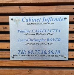 Cabinet Infirmier Pauline Castelletta / Jean-Christophe Boyer, Saint-Just-Saint-Rambert - Horaires d'ouverture