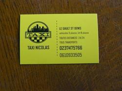 Taxis Nicolas, Le Gault-Saint-Denis - Horaires d'ouverture
