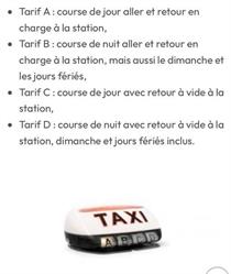 Taxi G.L.M, Labastide-de-Lévis - Horaires d'ouverture