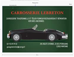 Carrosserie Mayenne Garage Lebreton, - Horaires d'ouverture