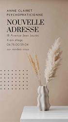 Anne Clairet Psychopraticienne, Saint-Malo - Horaires d'ouverture