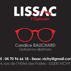 Lissac l'Opticien Vichy, - Horaires d'ouverture
