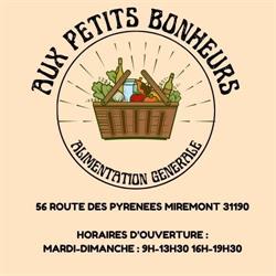 L'Épicerie Aux Petits Bonheurs, Miremont - Horaires d'ouverture
