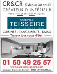 Cuisines Teisseire, Longjumeau - Horaires d'ouverture