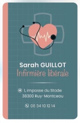 cabinet infirmier sarah guillot, Ruy - Horaires d'ouverture