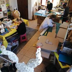 Cartonnable - Objets, meubles en carton, créations en papier mâché, sculptures multi-matières, Valergues - Horaires d'ouverture