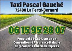 Taxi Pascal Gauché, La Ferté-Bernard - Horaires d'ouverture