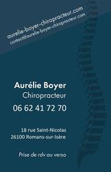 Boyer Aurélie, Romans-sur-Isère - Horaires d'ouverture