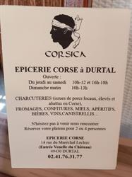 Epicerie CORSE, Durtal - Horaires d'ouverture