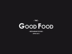 The Good Food, Versailles - Horaires d'ouverture