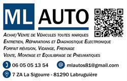 ML AUTO, Labruguière - Horaires d'ouverture