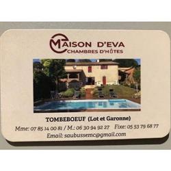 La Maison d'Eva, Tombeboeuf - Horaires d'ouverture