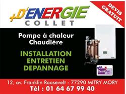 Plus D'Energie Collet, Mitry-Mory - Horaires d'ouverture
