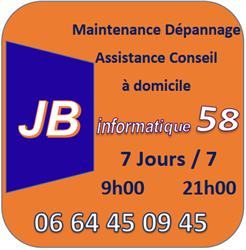 J B Informatique 58, Challuy - Horaires d'ouverture