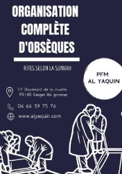 Pompes Funèbres Musulmanes Al Yaquin, Garges-lès-Gonesse - Horaires d'ouverture