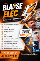 Blaise Elec SAS, Saint-Dizier - Horaires d'ouverture