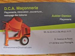 Dca Maconnerie, Brie-sous-Mortagne - Horaires d'ouverture