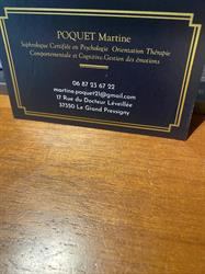 Poquet Martine, Le Grand-Pressigny - Horaires d'ouverture