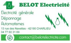 BELOT ELECTRICITE, Charlieu - Horaires d'ouverture