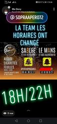 Soprapero72, Le Mans - Horaires d'ouverture