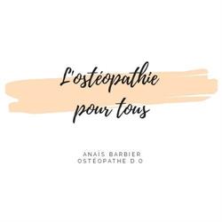 Anaïs Barbier Ostéo, Fontenay-sous-Bois - Horaires d'ouverture