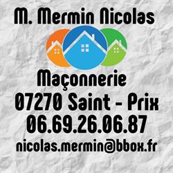 Mermin Nicolas Maçonnerie, Saint-Prix - Horaires d'ouverture