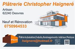 Plâtrerie & Peinture Haigneré, Desvres - Horaires d'ouverture
